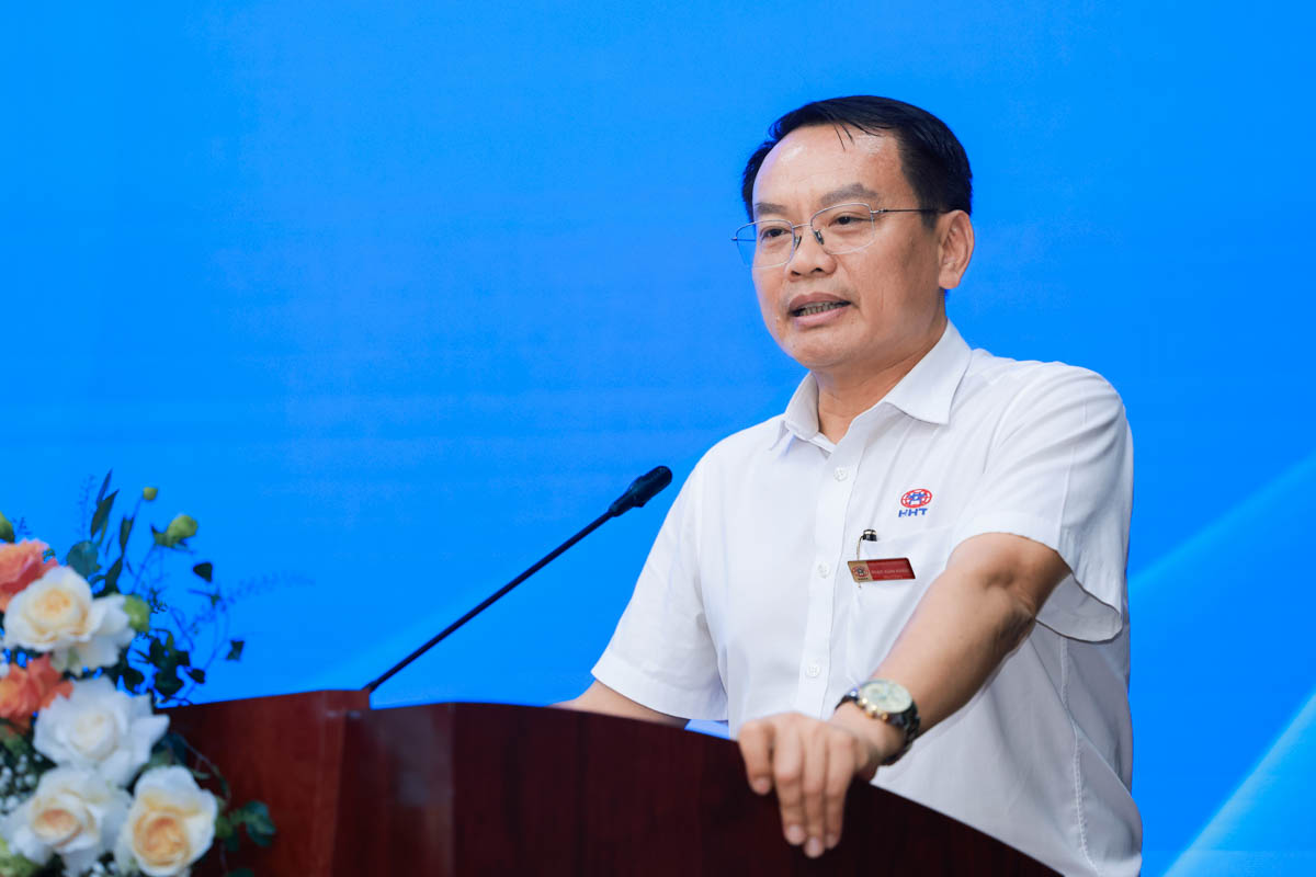 Nha giao uu tu. TS.. Pham Xuan Khanh - Hieu truong truong Cao dang nghe Cong nghe cao Ha Noi. Anh: Hai Nguyen