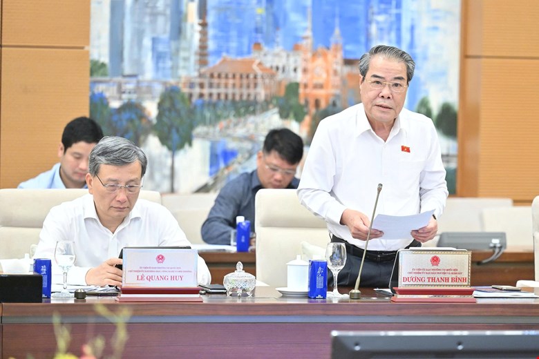 Chu nhiem Uy ban Dan nguyen va Giam sat Duong Thanh Binh. Anh: Quochoi.vn