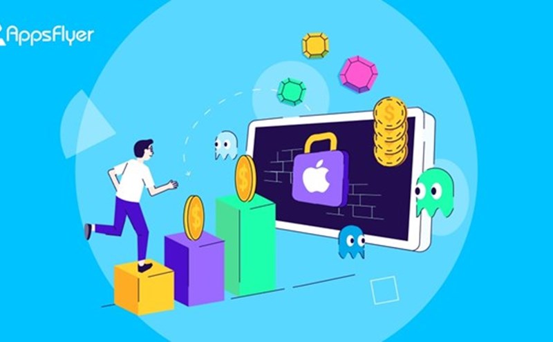 Global user attraction spending reached 4.6 billion USD, of which Chinese e-commerce apps accounted for 85% of the iOS budget... Photo: AppFlyers