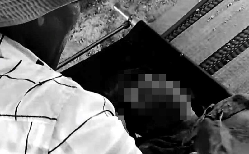 The work accident on the Quy Nhon - Chi Thanh Expressway through Tuy An Bac Commune killed 2 workers. Photo: Thanh Thanh