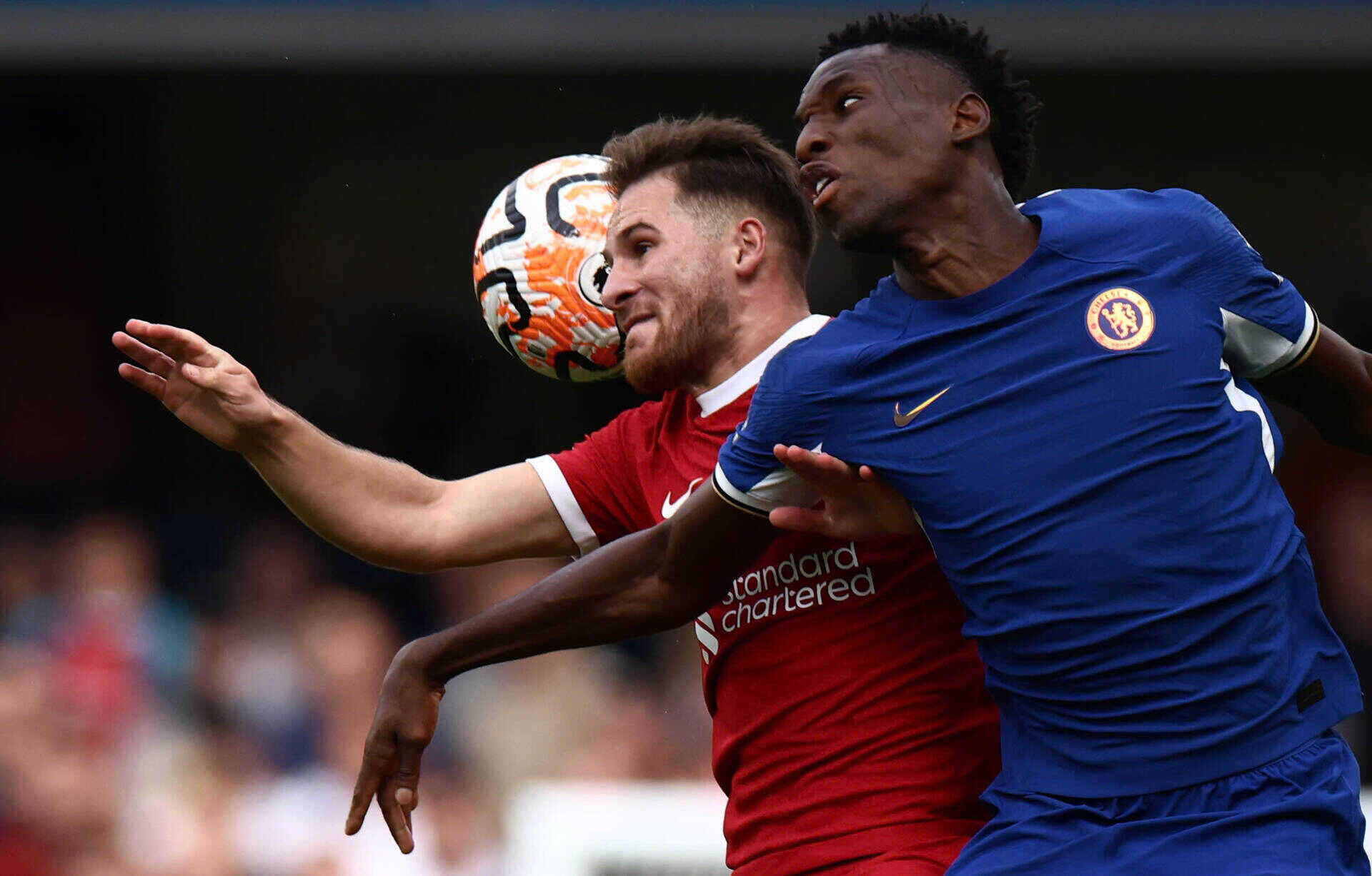 니콜라스 잭슨은 첼시에서 더 이상 자리를 잡지 못했습니다. 사진: AFP