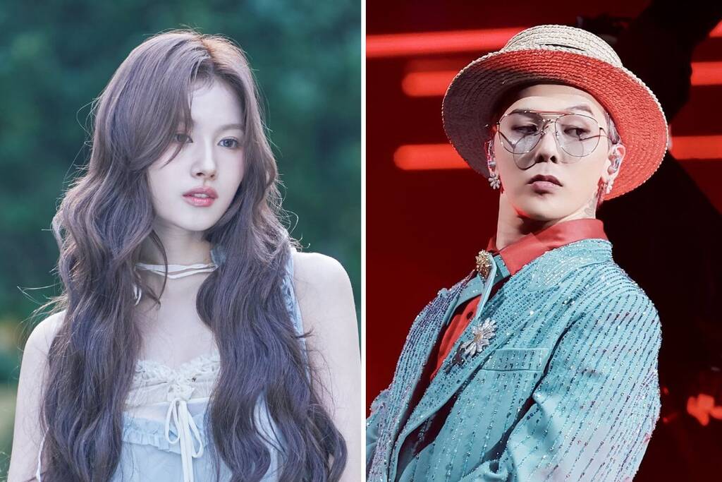 Sana (TWICE) and G-Dragon (Big Bang) were once rumored to be dating. Photo: JYP/ Galaxy