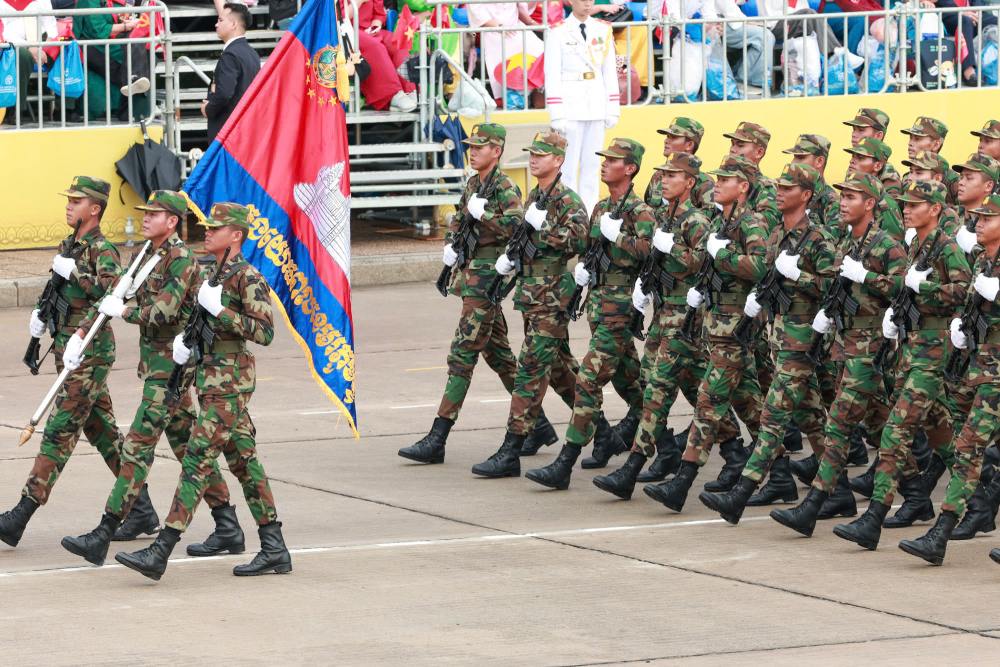 Khoi Quan doi Campuchia. Anh: Hai Nguyen