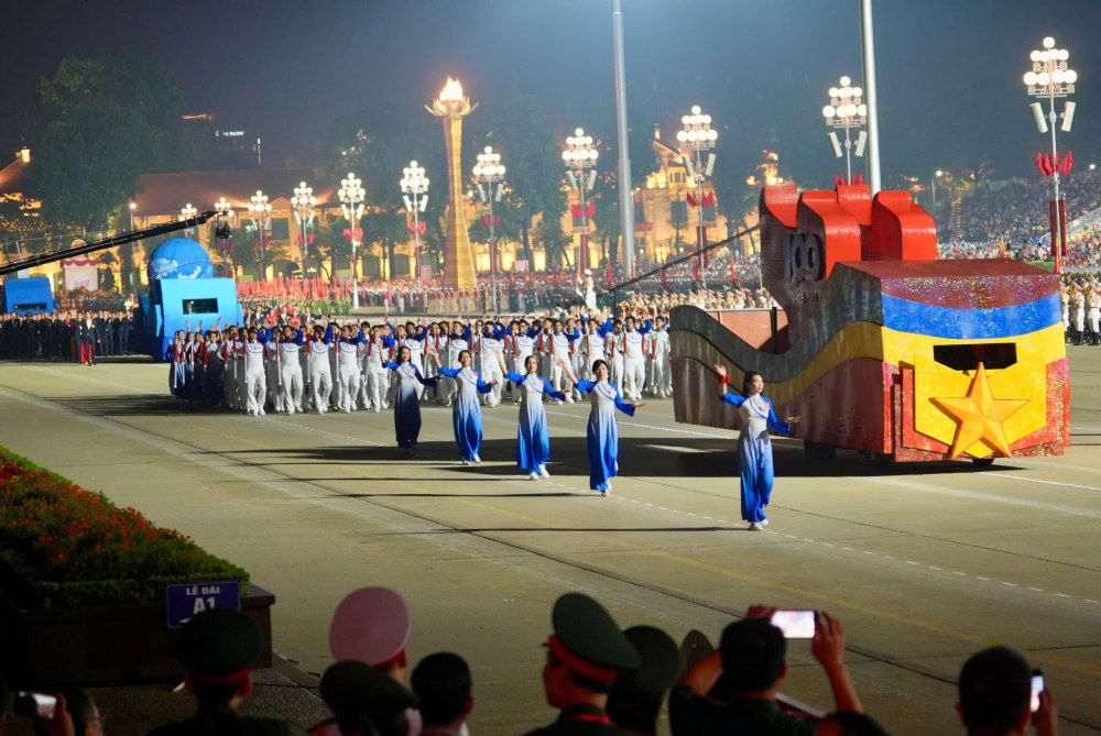Khoi Bao chi cach mang Viet Nam tien vao le dai. Anh: Hai Nguyen