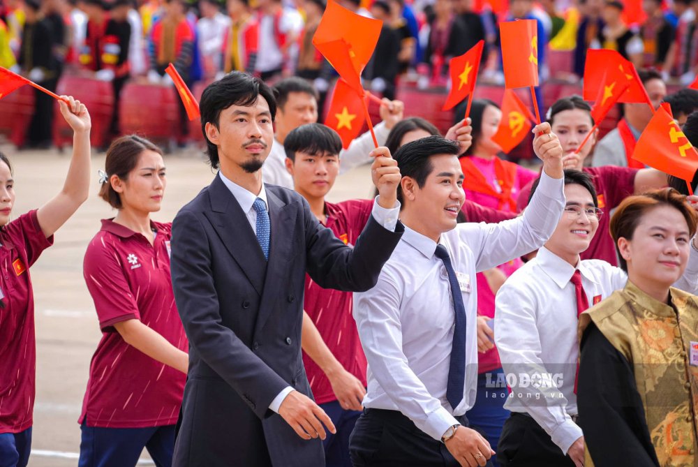 Khoi Van hoa the thao. Anh: Tuan Anh