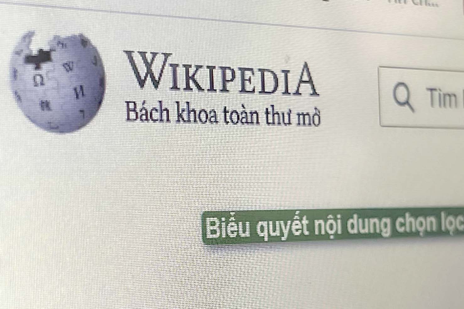 Wikipedia endurece el control del contenido basura de la IA. Foto: Cat Tien