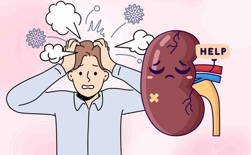 Reasons why stress and insomnia affect kidney health