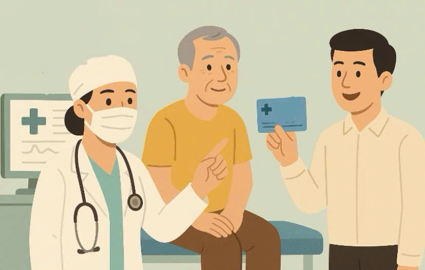 The Ministry of Health requires ensuring smooth health insurance examination and treatment. Graphics: Huong Giang