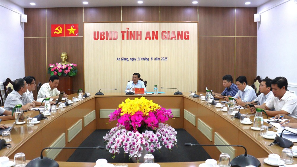 An Giang is actively preparing for the groundbreaking ceremony and inauguration of large-scale projects to celebrate the 80th anniversary of National Day on September 2. Photo: Ngoc Mai