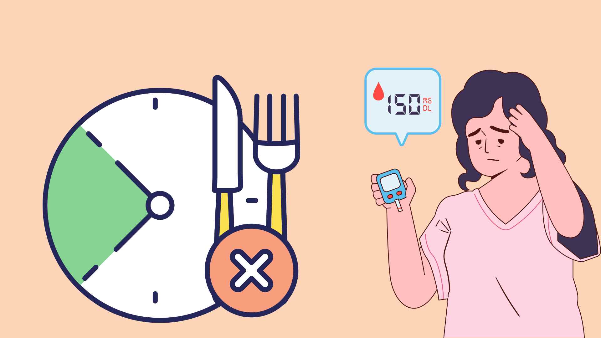 朝食を抜くと血糖値が急上昇する可能性があります。写真:タイ・アイン