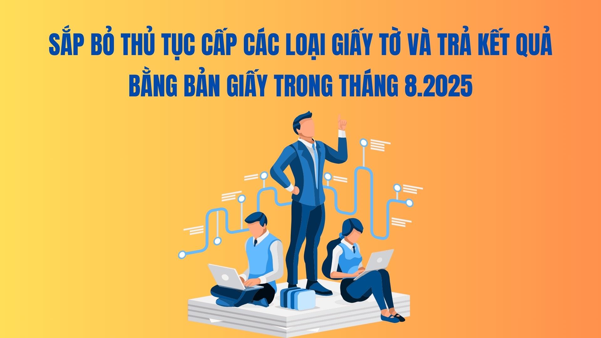 About to remove procedures for issuing documents and returning results by paper in August 2025