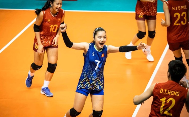 The U21 Vietnam women's volleyball team will meet U21 Puerto Rico at the U21 World Cup. Photo: FIVB