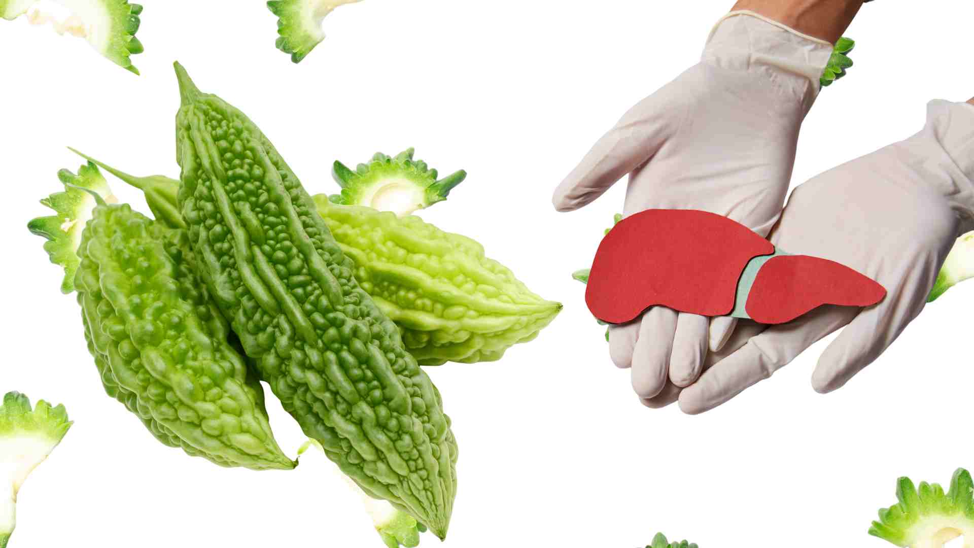 Bitter melon is good for liver function. Graphics: Ha May