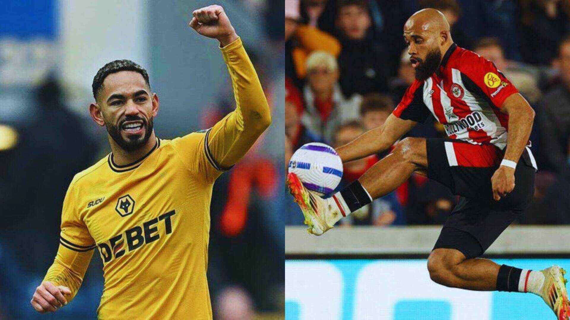 맨유의 새로운 영입 선수 듀오 마테우스 쿠냐와 브라이언 음베우모. 사진: AFP