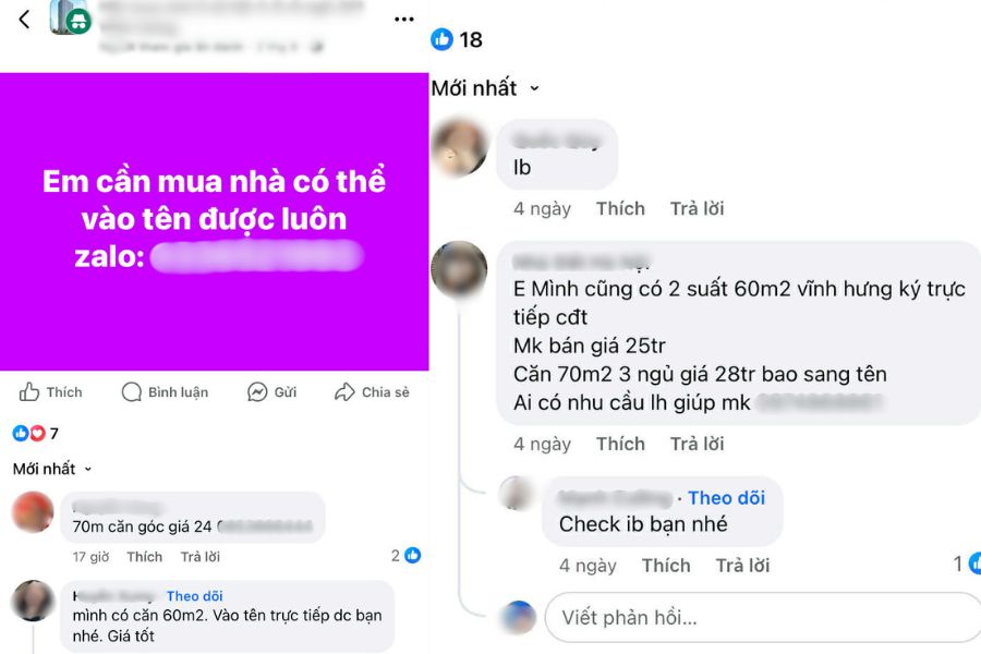 Nhieu nguoi rao ban cac suat ngoai giao nha o xa hoi Vinh Hung.
