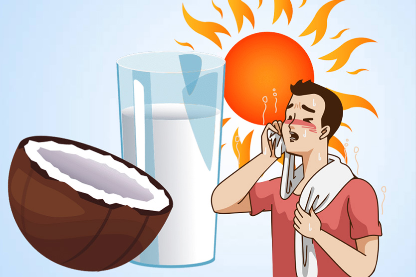 Natural solutions to cool down and prevent heatstroke. Graphics: Thien Nhan