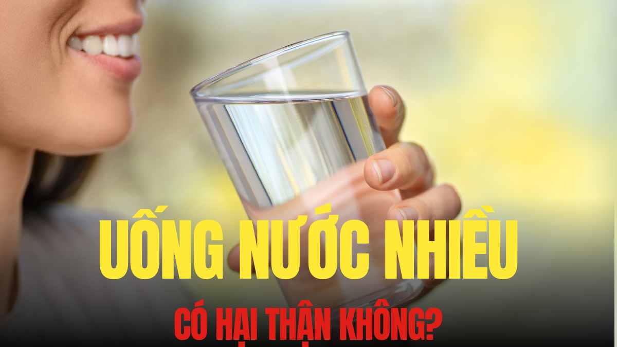 How much water should you drink each day to be good for your kidneys and body? Graphics: Tra My