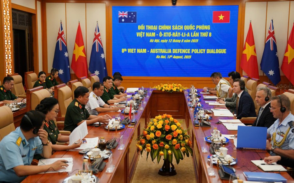 Doi thoai Chinh sach quoc phong Viet Nam - Australia lan thu 8. Anh: Tran Vuong