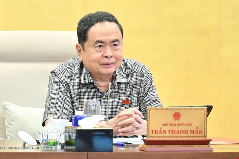 Politburo member and National Assembly Chairman Tran Thanh Man said that it is necessary to "choose good people" and not choose "good candidates" as compilers. Photo: Quochoi.vn
