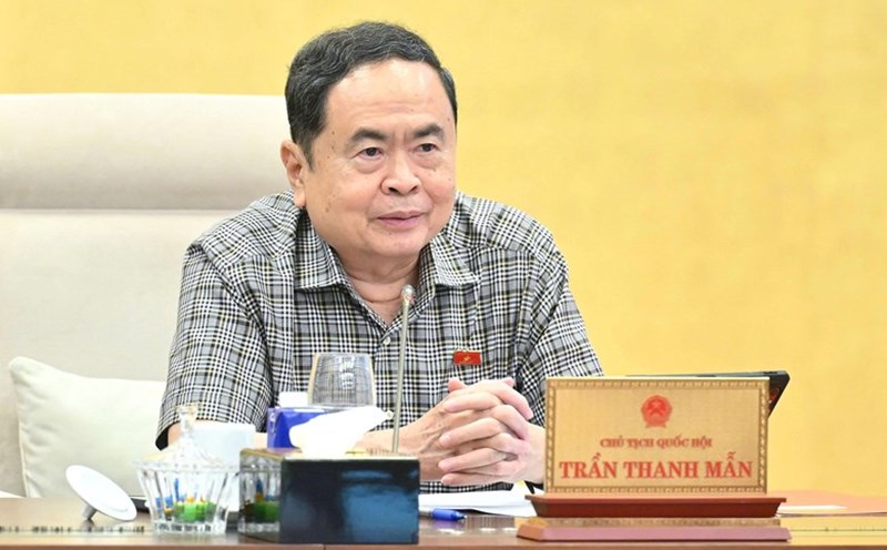 Politburo member and National Assembly Chairman Tran Thanh Man said that it is necessary to "choose good people" and not choose "good candidates" as compilers. Photo: Quochoi.vn