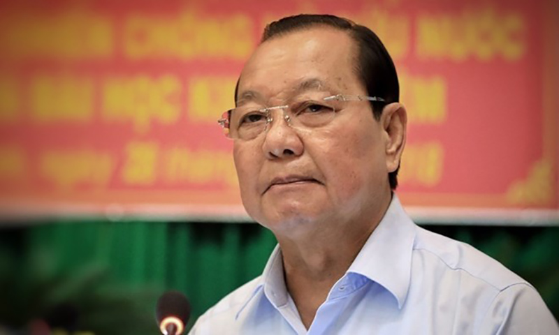 The Prime Minister decided to take disciplinary action by removing the position of Chairman of the Ho Chi Minh City People's Committee and other positions for Mr. Le Thanh Hai (photo). Photo: VNA
