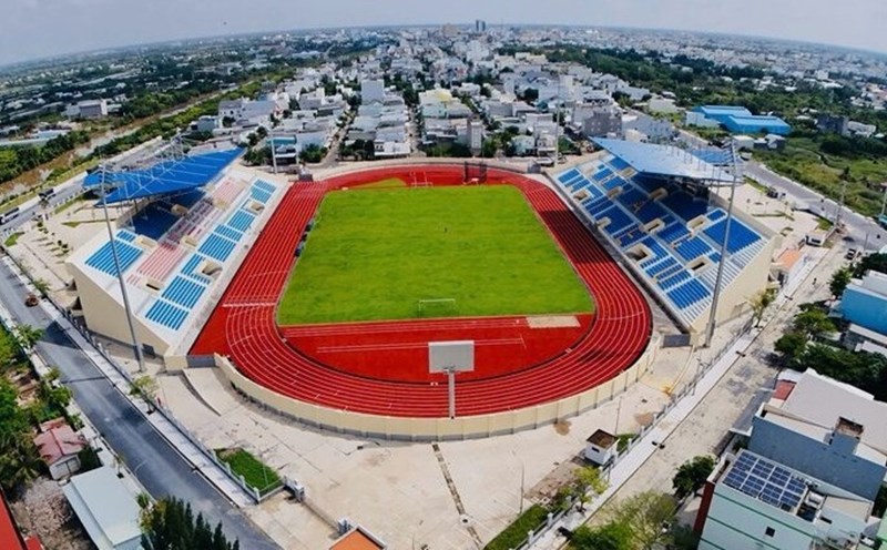 A corner of Bac Lieu Sports - Physical Training Complex. Photo: Pham Dong