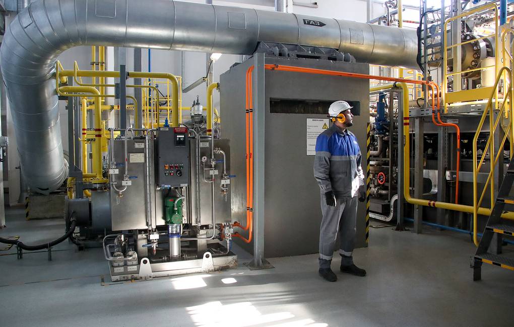 터키를 통과하는 러시아 가스관 터크스트림의 한 스테이션. 사진: TASS