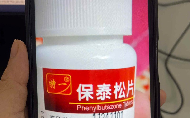 The drug that patients with allergies after use according to advertisements. Photo: BVCC