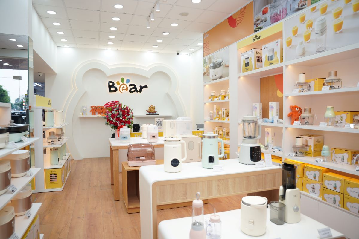 The opening event of Bear's first genuine brandshop in Ho Chi Minh City marked the direct presence of this smart home brand in Vietnam. Photo: Loan Tran