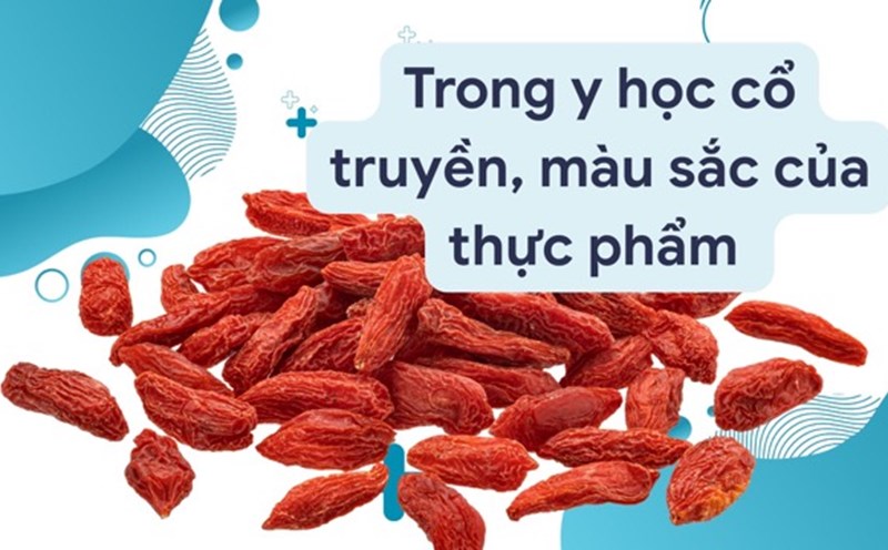 Goji berries help nourish the kidneys and replenish blood gas. Graphic photo: Huong Son