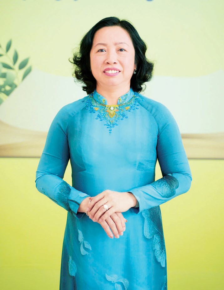 베트남 노동총연맹 상임 부위원장 Thai Thu Xuong. 사진: DEN PHU