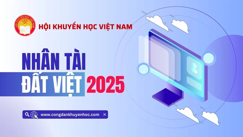 Giai thuong “Nhan tai Dat Viet” - 20 nam ton vinh tri tue Viet. Anh: Ban to chuc