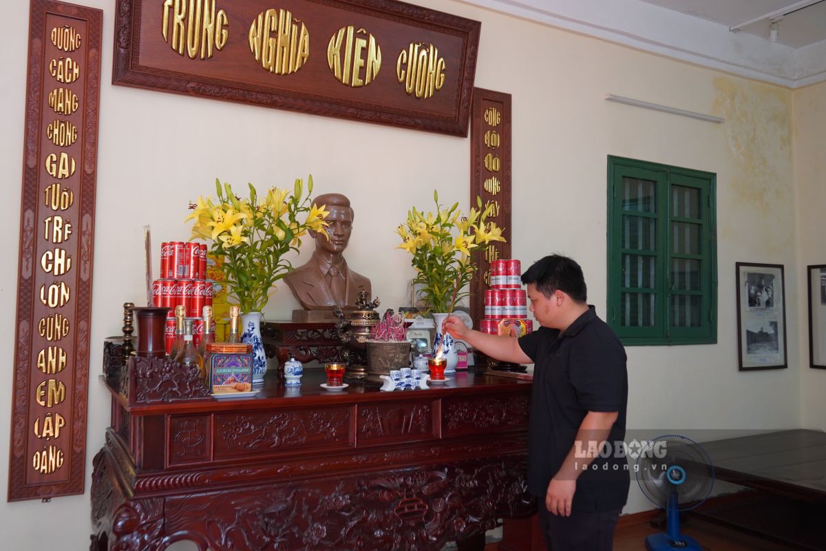 Di tich nha so 1/42 duoc Dang bo, chinh quyen, nhan dan TP Hai Phong cham lo tu bo. Ảnh: Mai Dung