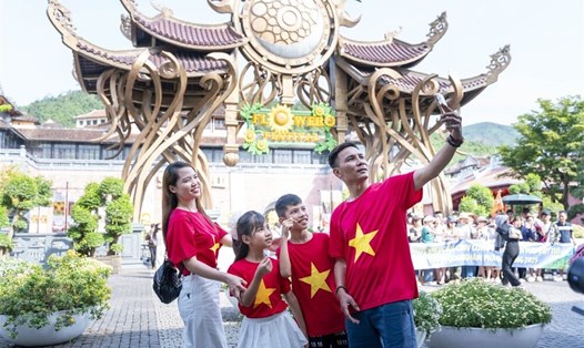 Sun World Ba Na Hills dành ưu đãi khủng cho du khách Việt dịp Quốc khánh 2.9. Ảnh: Thanh Sơn