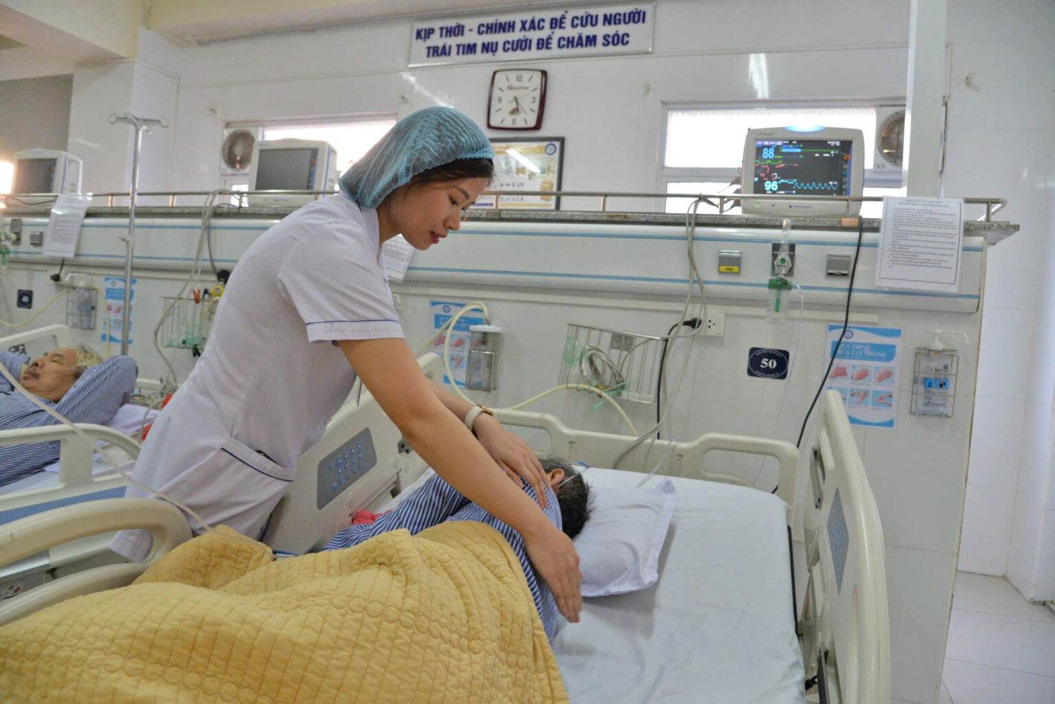 The diabetic patient was successfully treated. Photo: BVCC