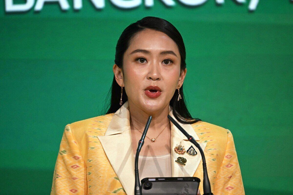 Ms. Paetongtarn Shinawatra, currently on temporary suspension from the position of Prime Minister of Thailand. Photo: AFP