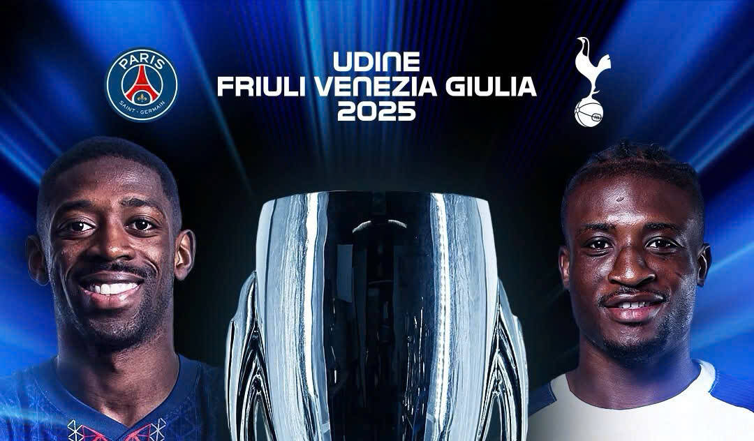 PSG face Tottenham in the European Super Cup. Photo: UEFA Champions League