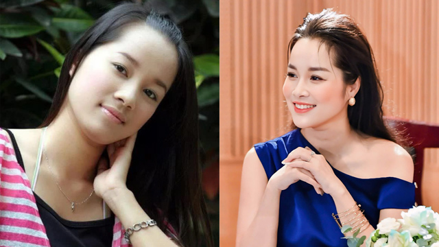 ミン・フオン、「Nhat ky Vang Anh」パート1(左)と現在。写真:人物提供