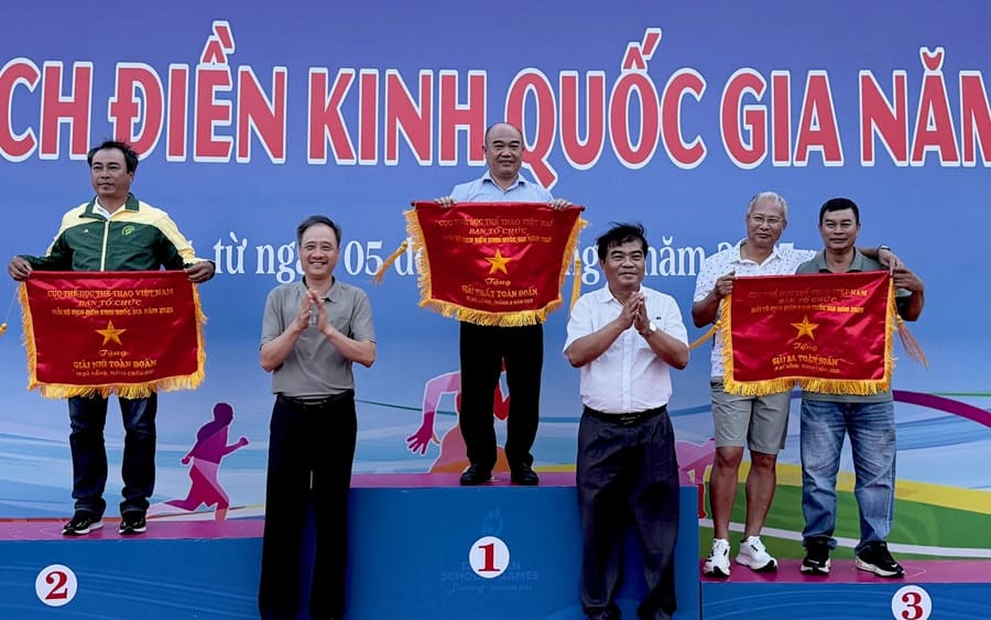 Cac don vi dat ket qua toan doan tai giai nam nay. Anh: Hoai Viet