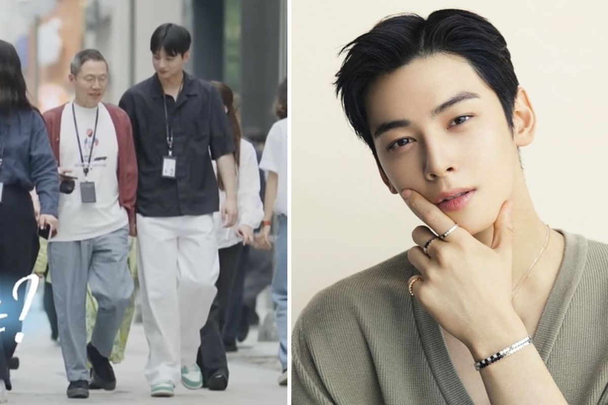 Cha Eun Woo's younger brother (left). Photo: tvN Producer