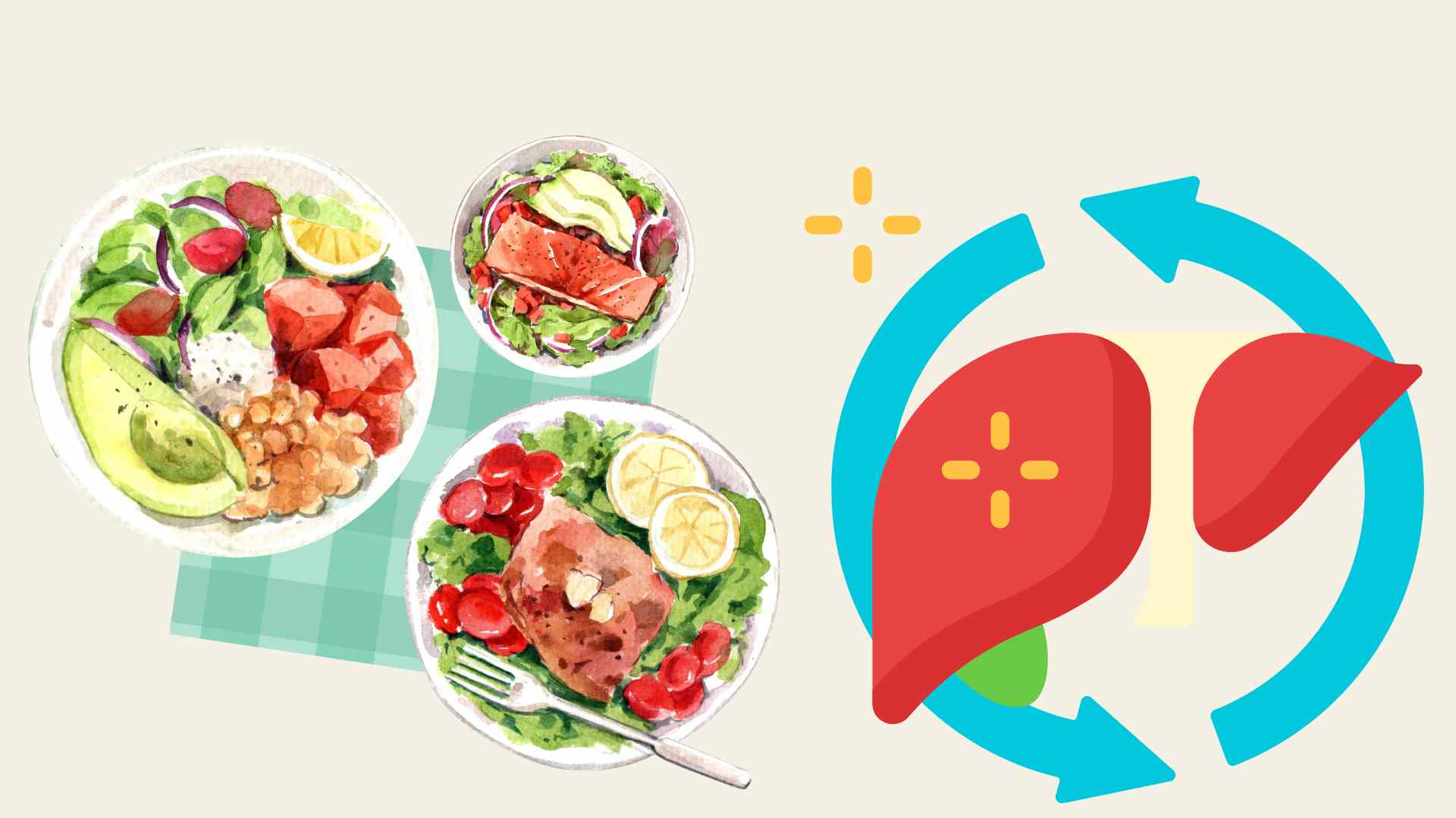 The menu helps detoxify the liver effectively. Graphic photo: Thai Anh