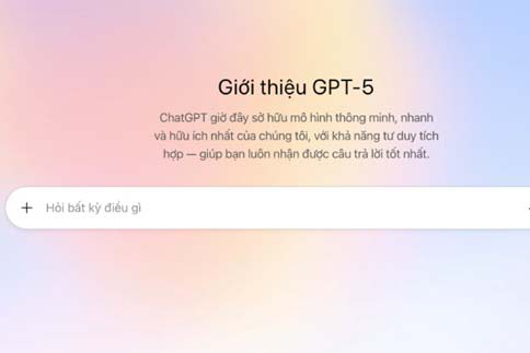 ChatGPT GPT-5 lanza tres nuevos modos pero solo para usuarios de pago. Foto: Quang Minh