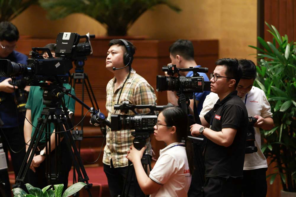 Lao Dong Newspaper is one of the leading press agencies in innovation, creativity and digital transformation. Photo: PV Group