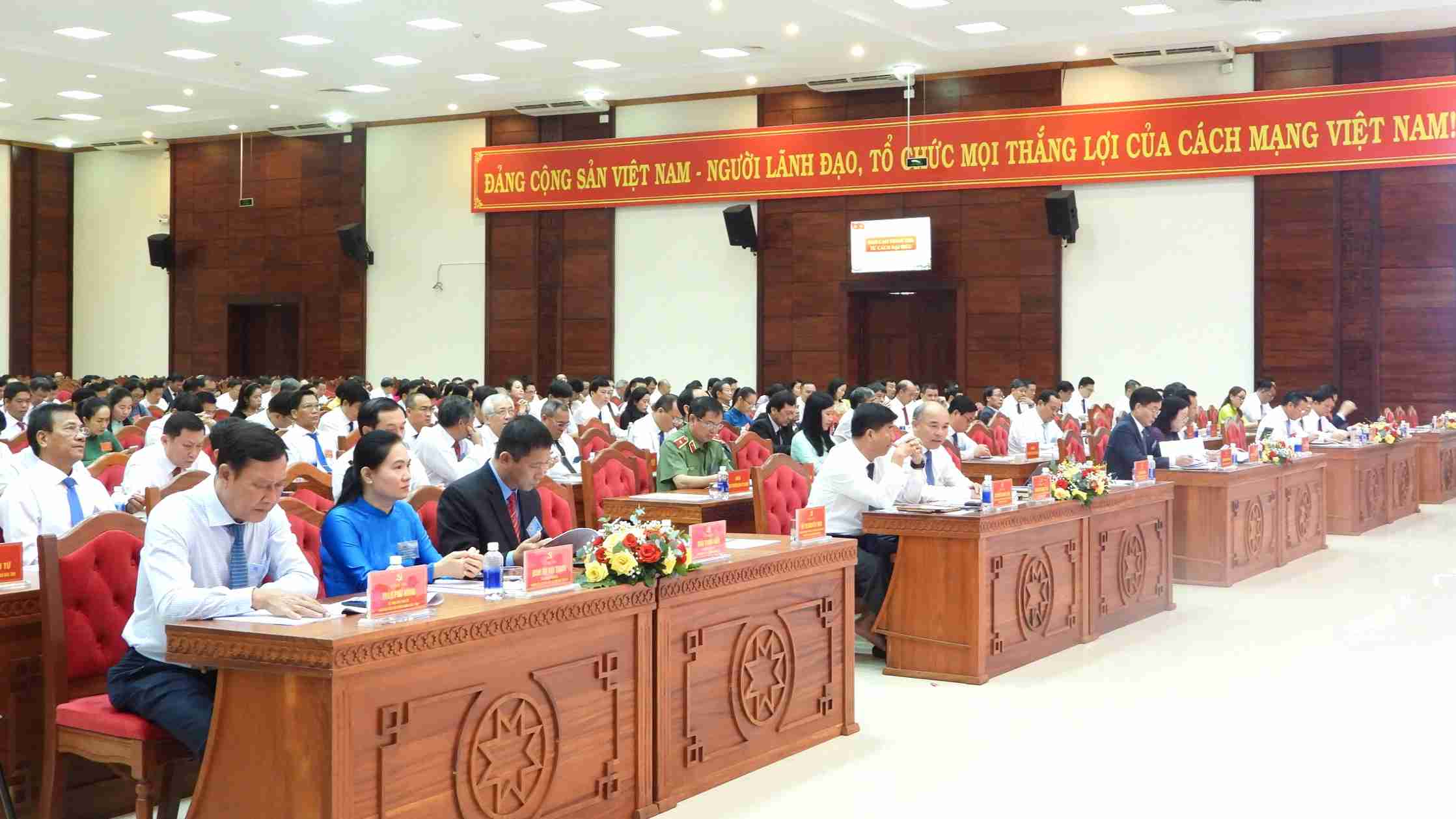 Quang canh dai hoi. Anh: Bao Trung