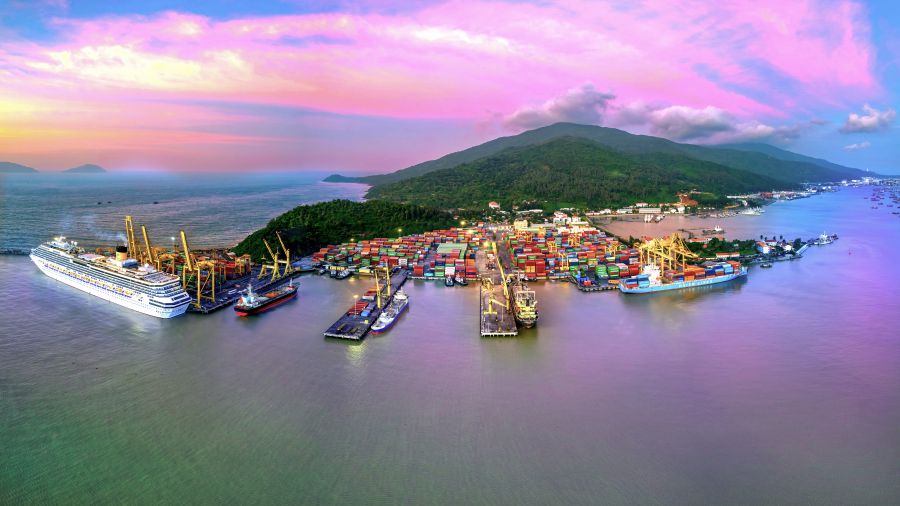 ダナンは、自由貿易地域に高い期待を持っています。写真：Nguyen Trinh