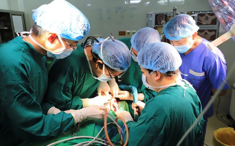 Doctors apply many high techniques in maxillofacial surgery. Photo: Thuy Linh