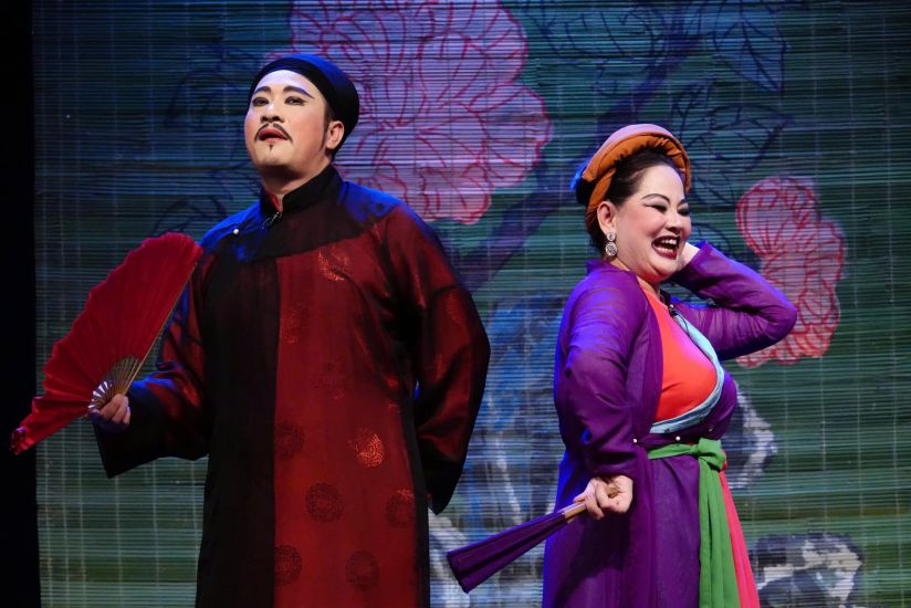 NGND、作曲家ホアン・キエウは、古典チェオ「Suy Van」の音楽家です。写真:ベトナムチェオ劇場