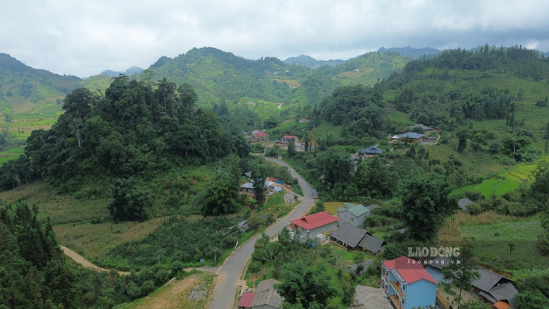 Mot goc cua xa Lung Phinh, tinh Lao Cai. Anh: Dinh Dai