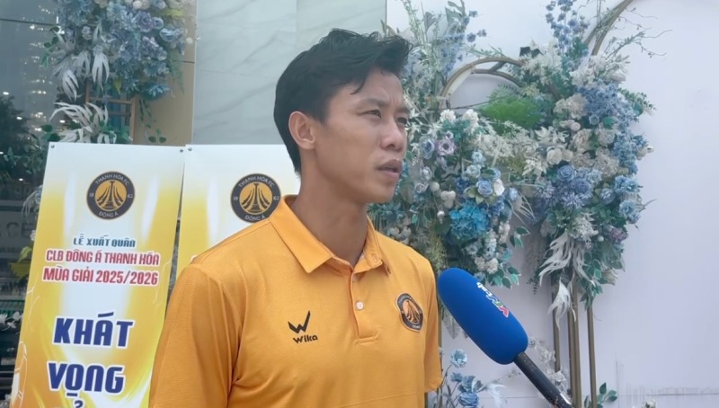 Center back Que Ngoc Hai highly appreciates the ability of Thanh Hoa players