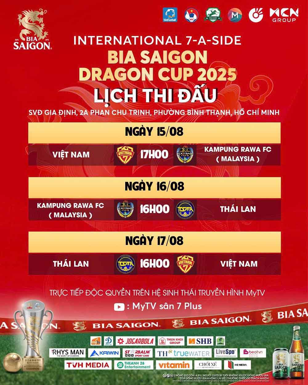 Lich thi dau